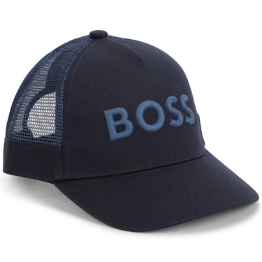Gorra BOSS azul para niños y adolescentes